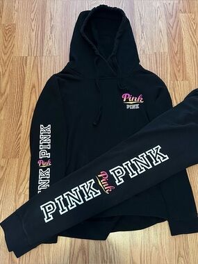 VS Pink Black Sunset Ombre Outfit S